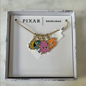 Disney BaubleBar Pixar Finding Nemo Necklace with Colorful Character Charms